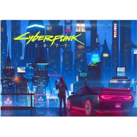 تصویر متال پوستر بازی Cyberpunk2077 کد N205 