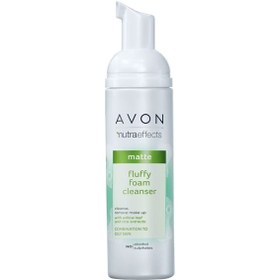 تصویر فوم شستشوی صورت عصاره برگ برنج و بید آون avon حجم 150 میل Avon rice leaf and willow extract face wash foam, volume 150 ml