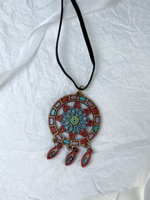تصویر گردنبند چوبی 