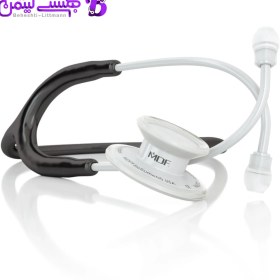 تصویر گوشی پزشکی MDF 777 مشکی سفید 