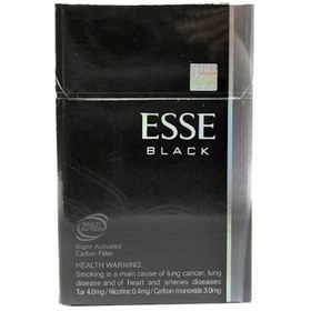 تصویر سیگار اسی بلک مشکی اصل ESse Black 