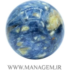 تصویر گوی سنگ کیانیت آبی 