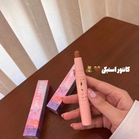 تصویر کانتور و کانسیلر استیکی دو طرفه با رنگ مناسب انواع پوست با حجم بالا از لاین 3D FACE Sticky concealer and contour