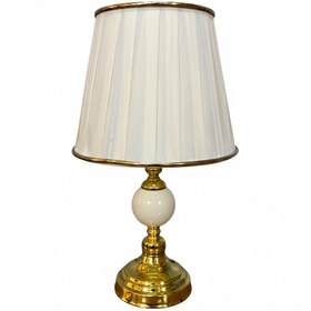 تصویر آباژور رومیزی مدل طلایی آبکاری کد824 Gold plated table lamp