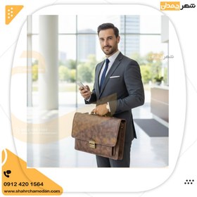 تصویر کیف اداری تک قفل 