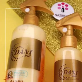 تصویر سرم مو دو فاز آرگان مخصوص موهای آسیب دیده دنی وان Dani One 2 Phase Argan Hair Serum