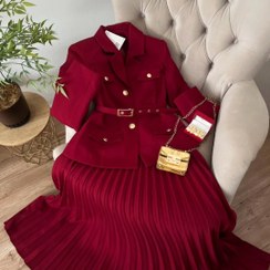 تصویر کت دامن زنانه مجلسی مدل جیران 