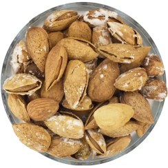 تصویر بادام کاغذی منقا شور 