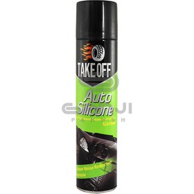 تصویر اسپری براق کننده و محافظ داشبورد خودرو تیک آف Take Off Auto Silicone 