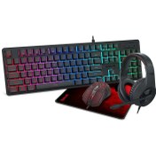 تصویر باندل گیمینگ ردراگون مدل S107P-BA شامل کیبورد، موس و هدست 