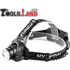 تصویر چراغ پیشانی تک چراغ هیوندای مدل HP6010 Hyundai head light model HL6010