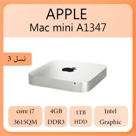 تصویر مک مینی استوک اپل مدل Apple mac mini 1347 Core i7 Ram 4GB 