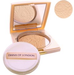 تصویر پنکک بادوام دایانا آف لندن 402- مرجانی روشن Diana of London Absolute Stay Compact Face Powder