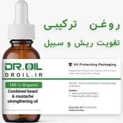 تصویر روغن ترکیبی تقویت ریش و سبیل 