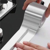 تصویر چسب نسوز نوار آلومینیوم ۱۰ سانتی 