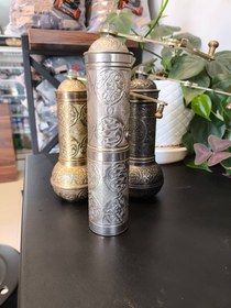 تصویر آسیاب دستی برنجی ترک 