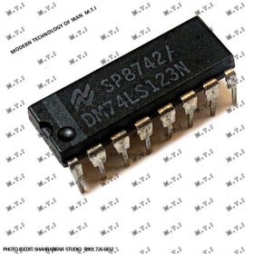 تصویر آی سی تی تی ال DM74LS123N / NATIONAL 
