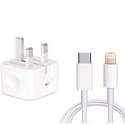 تصویر کابل و شارژر اصلی آیپد Apple iPad 10.2 2019 