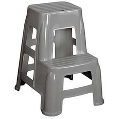 تصویر چهارپایه دوپله بلند کد 1618 