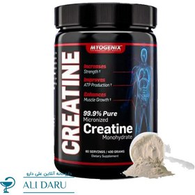 تصویر پودر کراتین مونوهیدرات مایوجنیکس آمریکا 400 گرمی Mayogenix Creatine Monohydrate Powder 400 g