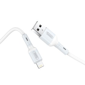 تصویر کابل تبدیل USB به لایتنینگ هوکو مدل X65 طول 1 متر Hoco X65 USB To Lightning Cable 1m