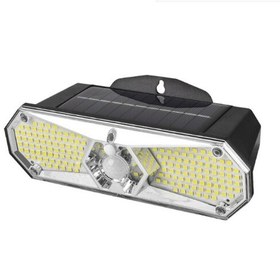 تصویر چراغ خورشیدی سنسوردار مدل 168SMD LED LED lamp 168smd