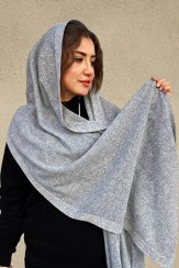 تصویر شال بافتنی زنانه قواره بزرگ 