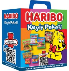 تصویر پاستیل کادویی مخلوط هاریبو ۳۵۷ گرمی | Haribo Joy Package 