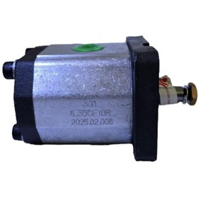 تصویر پمپ دنده ای هیدرولیک ۳۵ لیتری راستگرد رزوه ای آرافن 