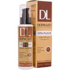 تصویر سرم مناسب موهای کراتینه درمالیفت 