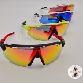 تصویر عینک دوچرخه سواری اوکلی رادار Oakley radar 