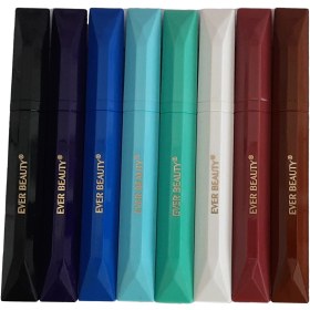 تصویر خط چشم رنگی اوربیوتی سفید 