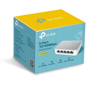 تصویر سوئیچ 5 پورت دسکتاپ تی پی لینک مدل TL-SF1005 Fast Ethernet TL-SF1005 Fast Ethernet 5Port 10/100Mbps Desktop Switch