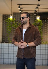 تصویر پیراهن کبریتی برند 2512 مناسب پاییز - قهوه ای / M 