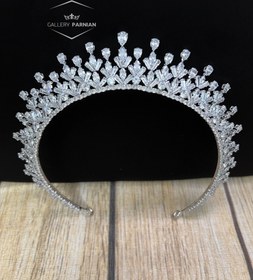 تصویر تاج عروس کد A10 Bridal Tiara Code A10