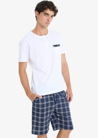 تصویر ست لباس خواب مردانه دیفکتو defacto 