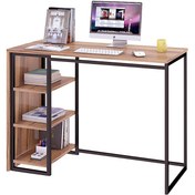 تصویر میز اداری / میز تحریر / میز کامپیوتر / میز لپ تاپ مدل P301 - طرح چوب ا P301 - PC Desk P301 - PC Desk