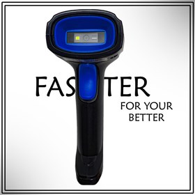 تصویر بارکد خوان سه بعدی فستر مدل Quick-Scan کد V3 Faster 3D barcode reader model Quick-Scan code V3