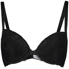 تصویر سوتین گیپور اسفنجی ان بی بی مدل 1206 NBB مشکی 