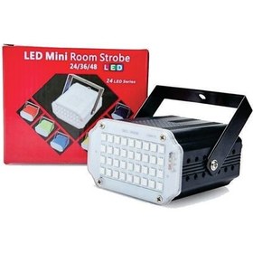 تصویر فلاشر 36 لامپی رنگی STROBE 