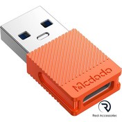 تصویر تبدیل تایپ c به یو اس بی 3.0 USB مکدودو 