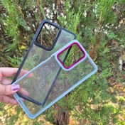 تصویر قاب و کاور پشت شفاف دور رنگی شیائومی Xiaomi 11T PRO 