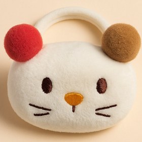 تصویر کش سر بچگونه - سفید 