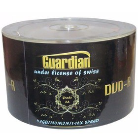 تصویر دی وی دی خام گاردین بسته 50 عددی ا Guardian DVD-R Pack of 50 Guardian DVD-R Pack of 50