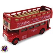 تصویر ماشین فلزی اتوبوس لندن DIECAST METAL LONDON BUS TOYS