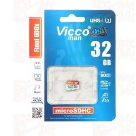 تصویر رم میکرو مدل VICCO MAN FINAL 600X UHS-I U3 CLASS10-90MB/s 32S 