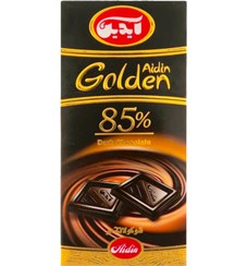 تصویر تابلت شکلات تلخ ۸۵٪ گلدن آیدین - بسته ۶ عددی Golden dark chocolate tablet