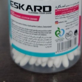 تصویر گوش پاک کن اسکارد بسته 100 عددي Eskard ear cleaner pack of 100