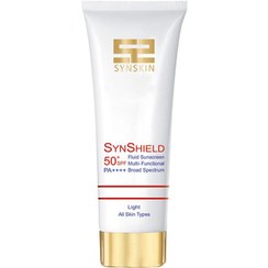 تصویر فلوئید ضد آفتاب SPF 50 ساین اسکین مدل ساین شیلد حجم 50 میلی لیتر - رنگ لایت 