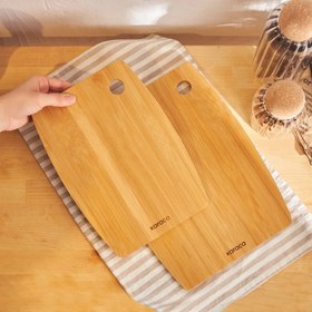 تصویر تخته برش کاراجا مدل BADE مجموعه 2 عددی Karaca Bade 2-Piece Cutting Board